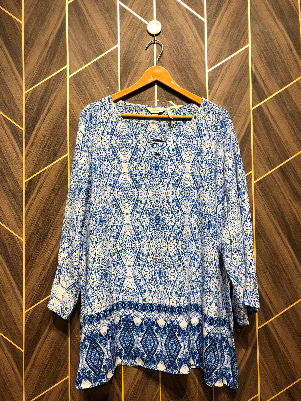Western Top Chiffon – X-XLarge Size (Chest: 27 , Length: 31)