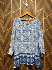 Western Top Chiffon – X-XLarge Size (Chest: 27 , Length: 31)