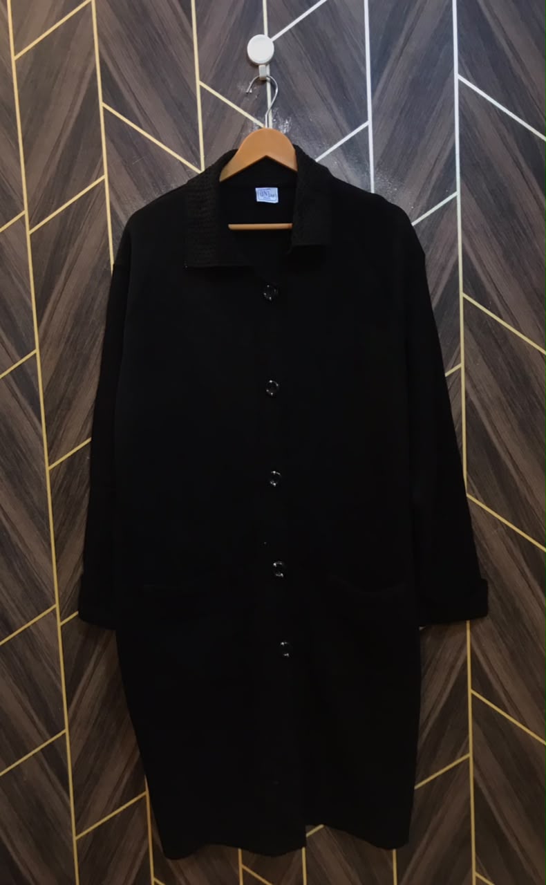 Women Wool Cardigan Sweater Large | Size | Chest 21 | Length 41 baggy
