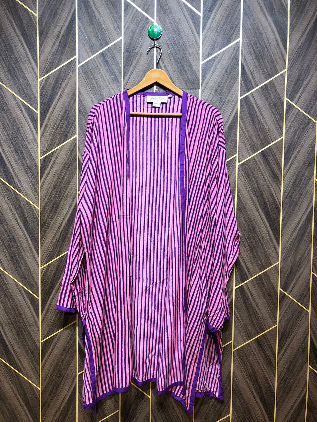 Women Long Shirt Linen Large | shrug  | Length 40