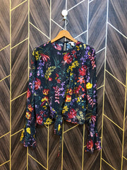 Trendy Chiffon CropTop Size Medium