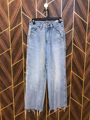 Women High Waist Wide Leg Jeans Small | Waist 29 | Length 39