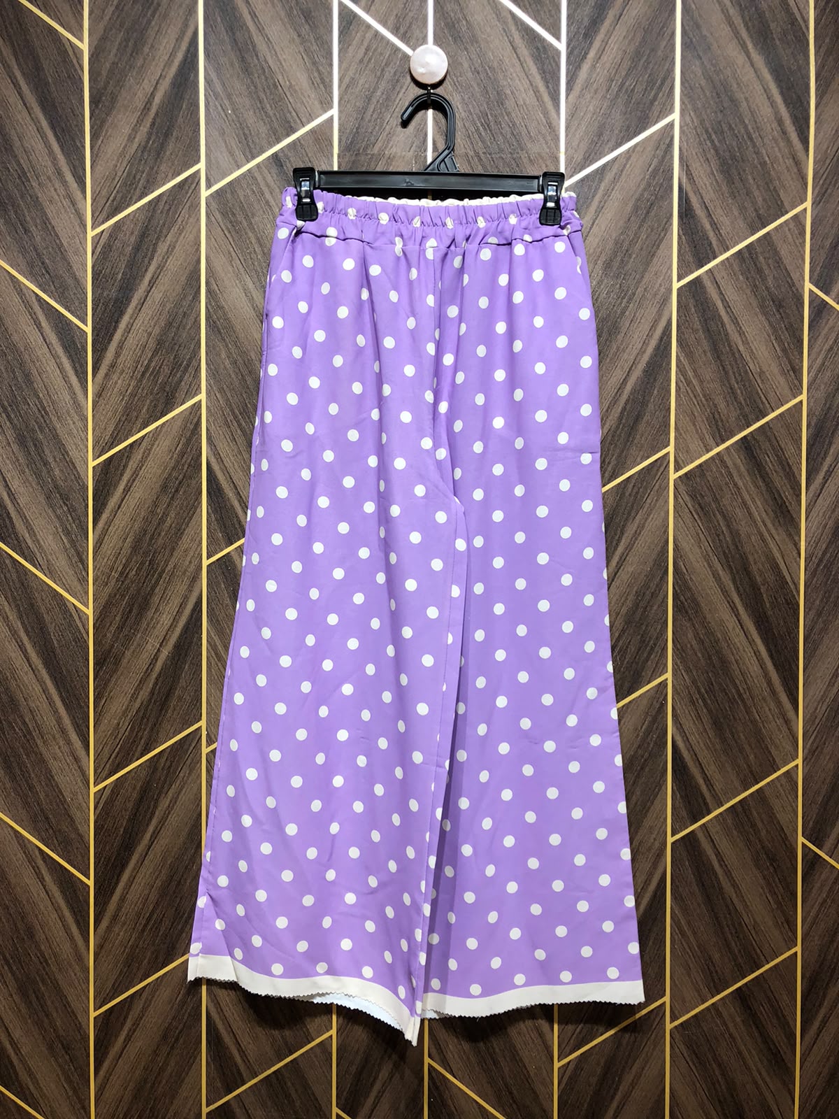 Western Silk Plazo X Small to Small | Size Waist 26–28 | Length 36