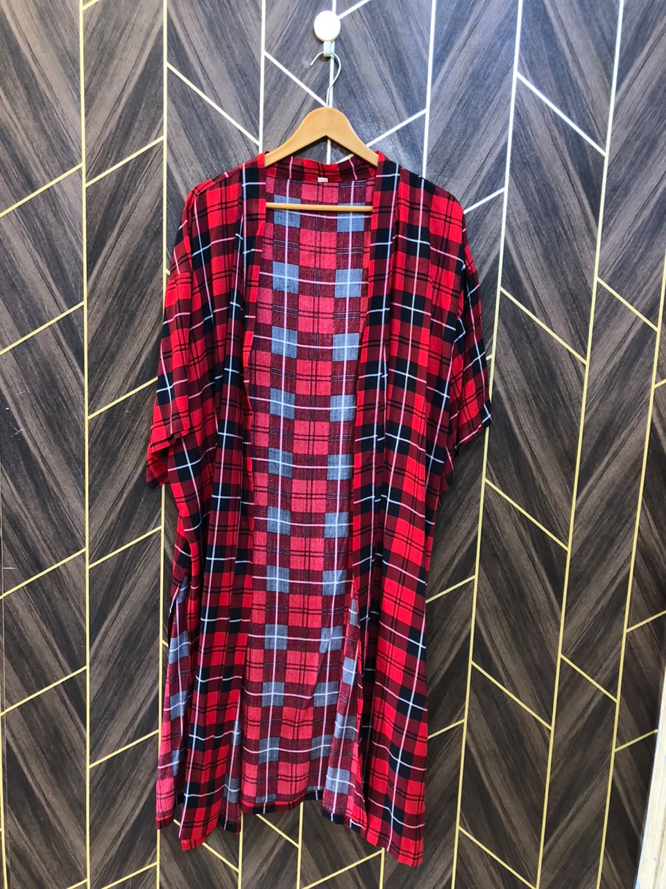 Women Long Shirt Linen 2XL | Chest 24 | Length 44 shrug