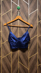 Trendy Silk CropTop Size Small