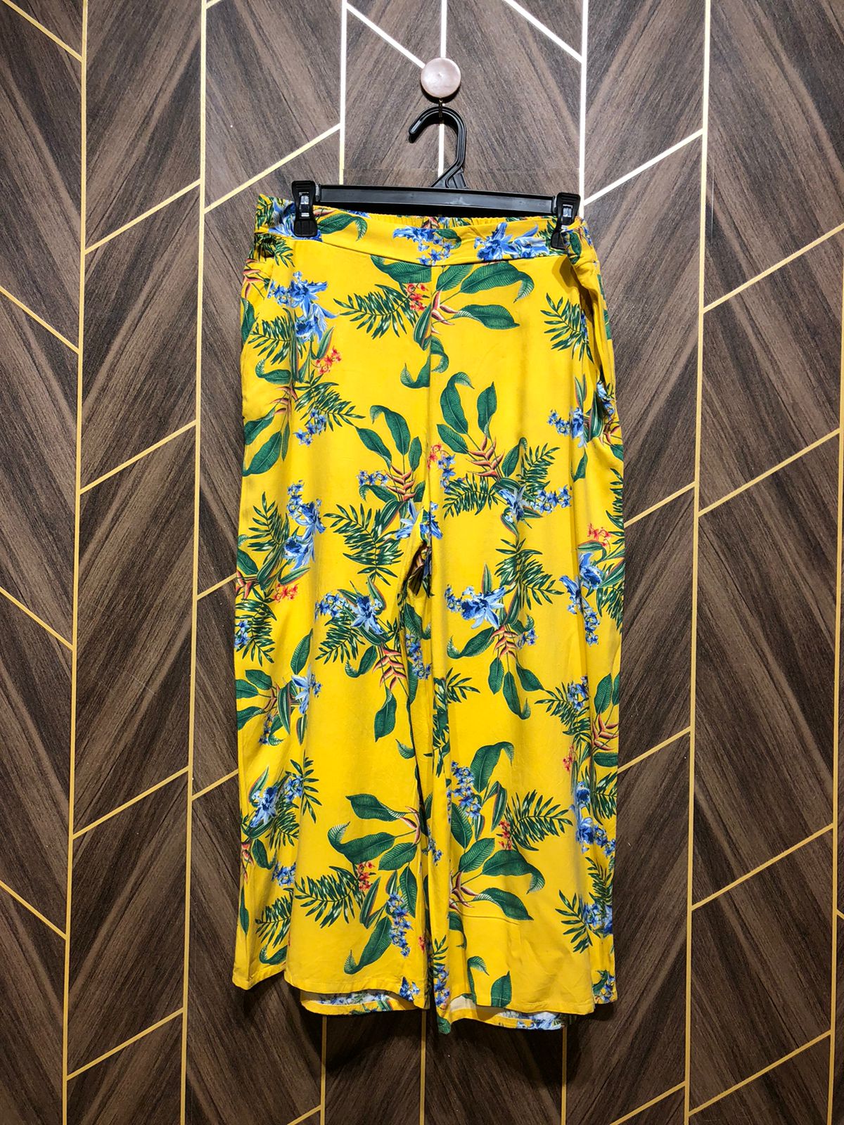 Western Linen Plazo Medium | Size Waist 32 | Length 33