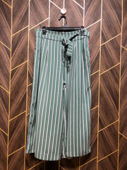 Western Silk Plazo Medium | Size Waist 32 | Length 35