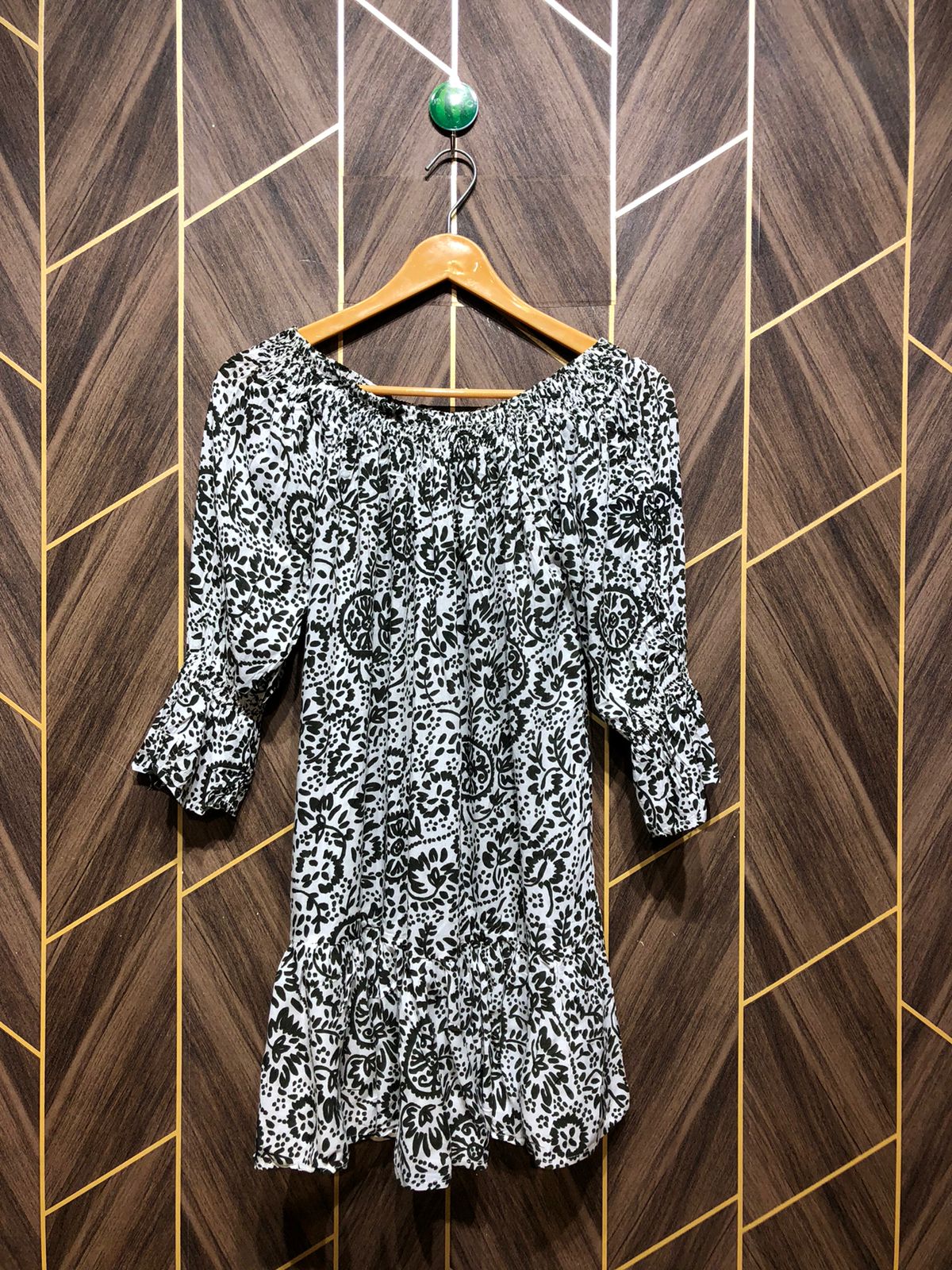 Women Long Shirt Cotton Small | Chest 18 | Length 30