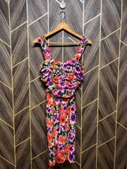 Mini Dress Chiffon X Small Size Chest 16 Length 38