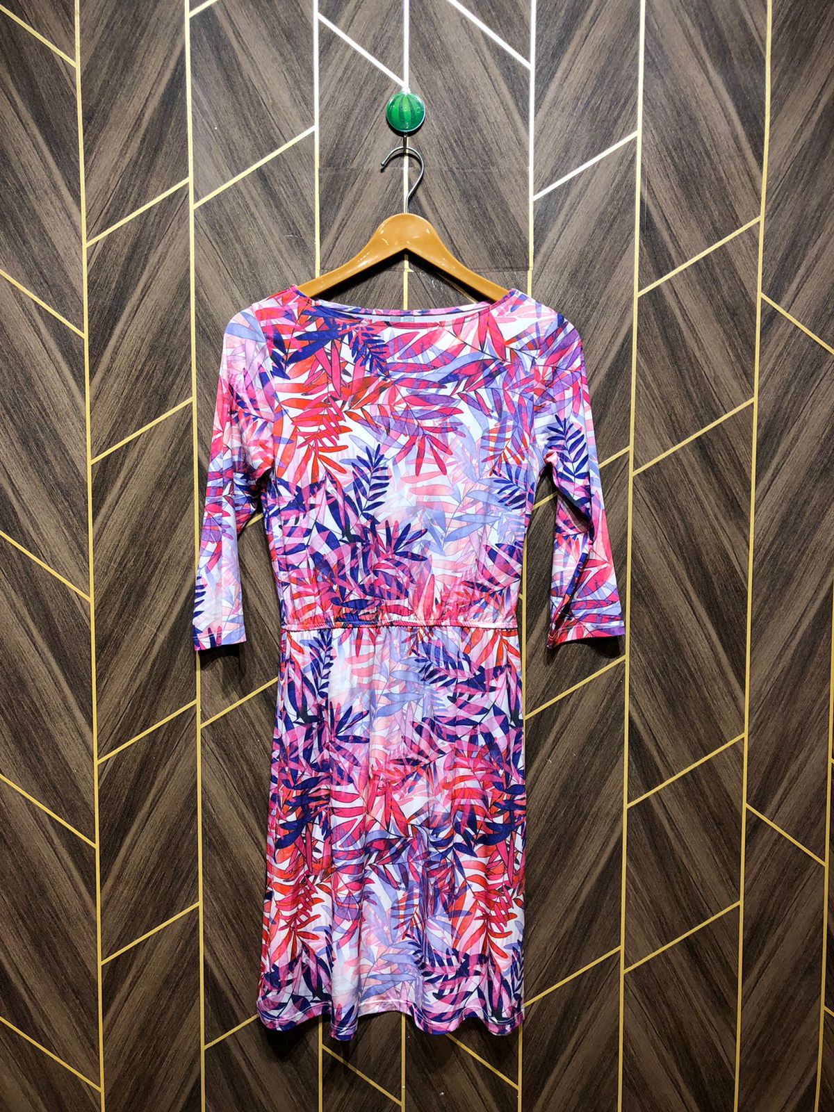 Mini Dress Jersey Small Size Chest 18 Length 36