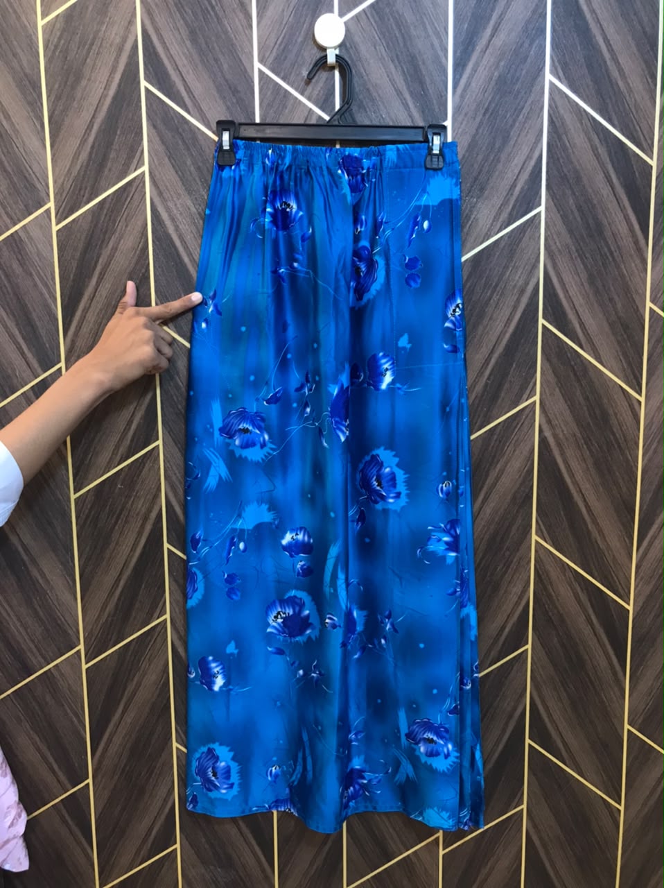 Women Silk Cord Set baggy  | Shirt Chest 18 | Shirt Length 37  | Skirt Waist 26 | Skirt Length 39