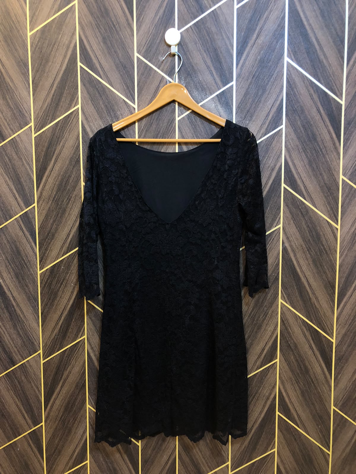 Mini Dress Net Jersey Small Size Chest 18 Length 36