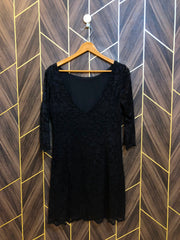 Mini Dress Net Jersey Small Size Chest 18 Length 36