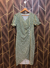 Western Long Maxi Silk Medium | Size | Chest 19 | Length 48
