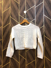 Women Crop Sweater X Small | Size | Chest 17 | Length 16