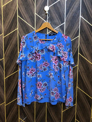 Western Top Chiffon – Medium Size (Chest: 19, Length: 25 )