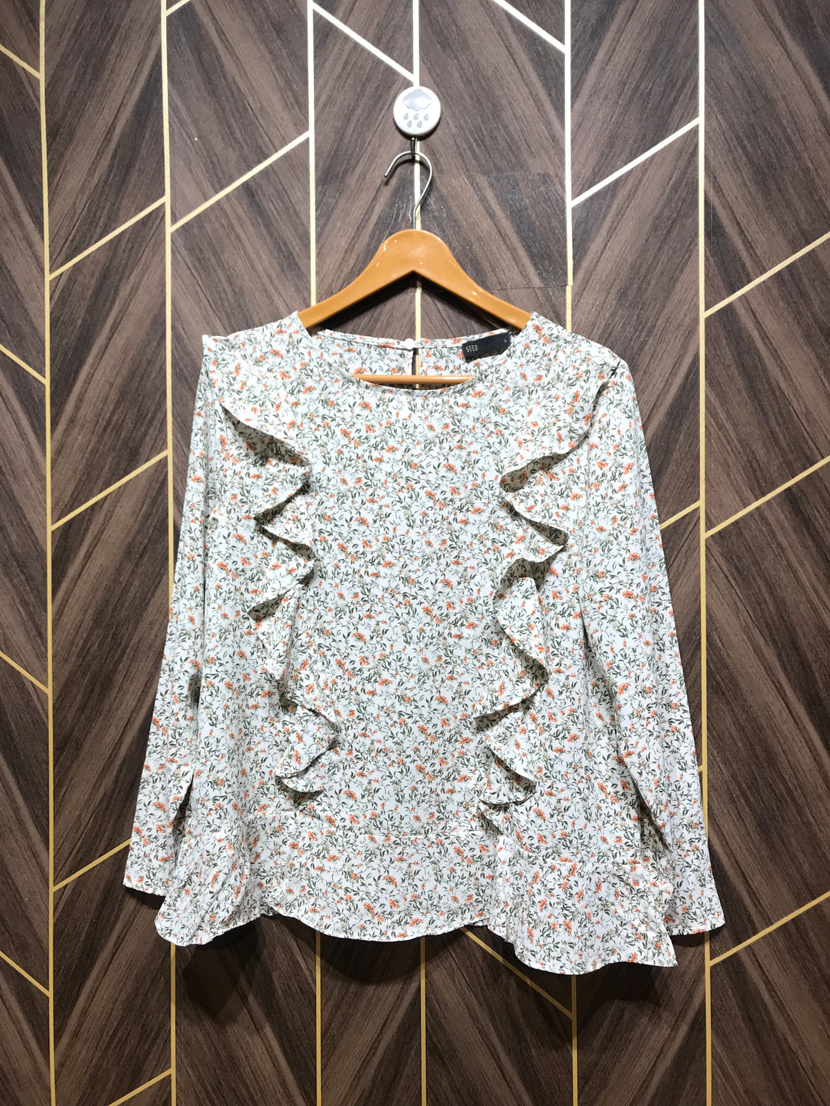 Western Top Small Chest 18 Length 27 Chiffon