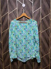 Western Top Medium Chest 19 length 27 Chiffon See through