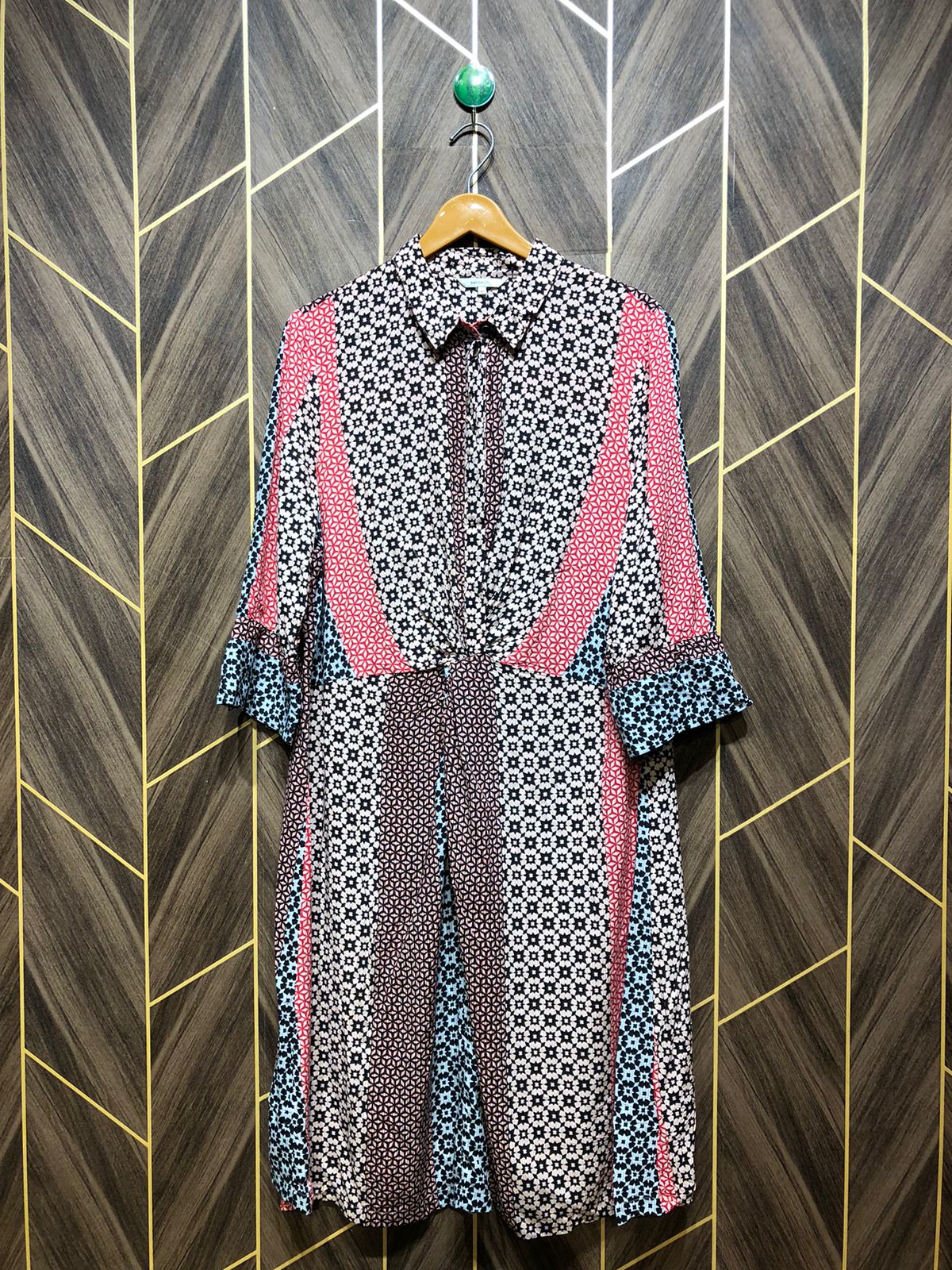 Women Long Shirt Silk X Large | Chest 22 | Length 43