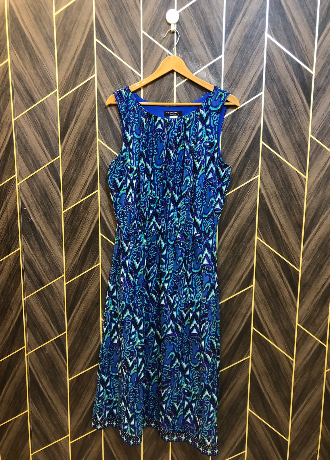 Western Long Maxi Chiffon Large | Size | Chest 20 | Length 47