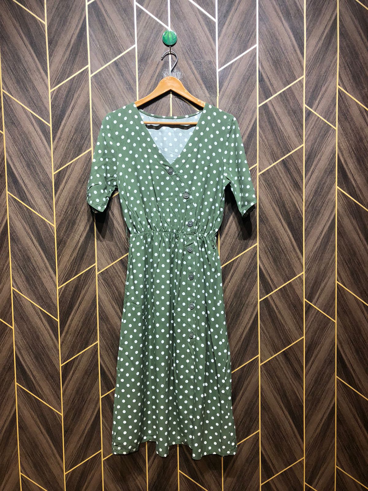 Western Long Maxi Cotton Medium | Size | Chest 19 | Length 44