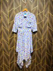 Long Maxie Linen Small Chest 18 Length 49