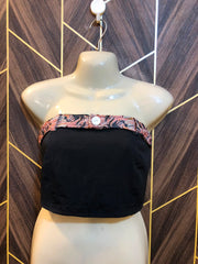 Trendy Chiffon CropTop Size Small