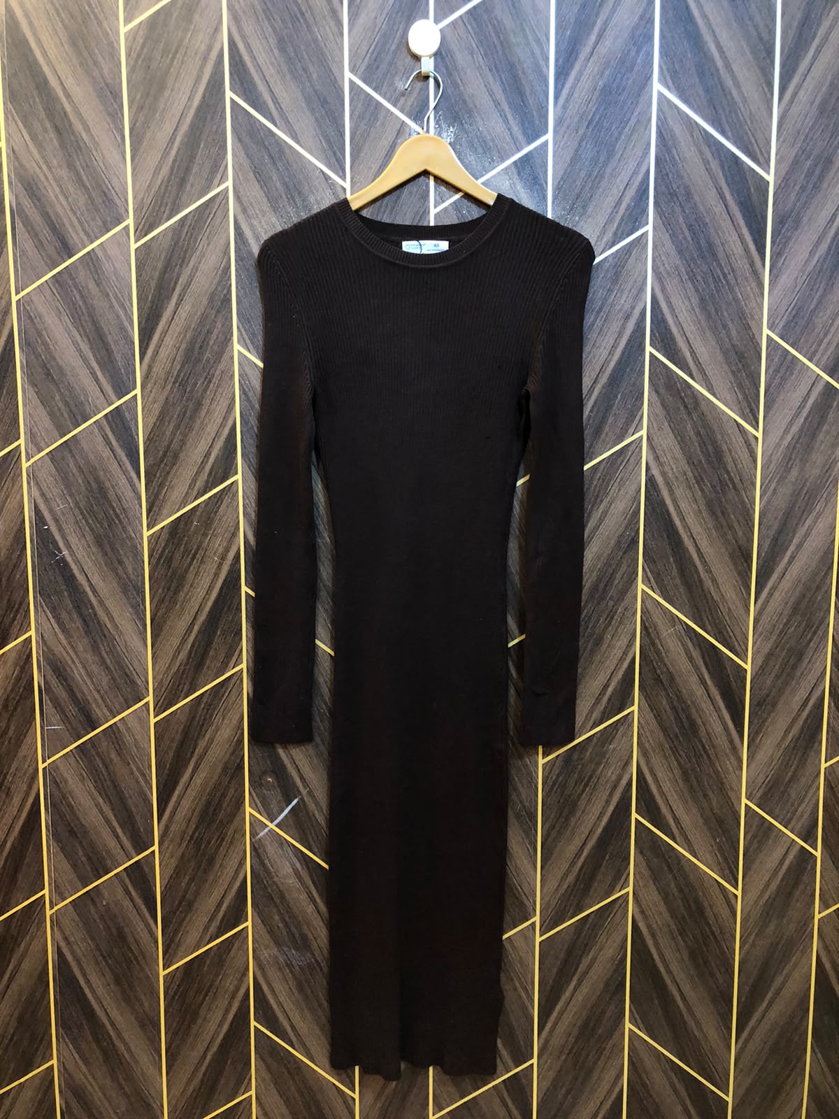 Bodycon Dress Jersey Small | Size | Chest 18 | Length 47