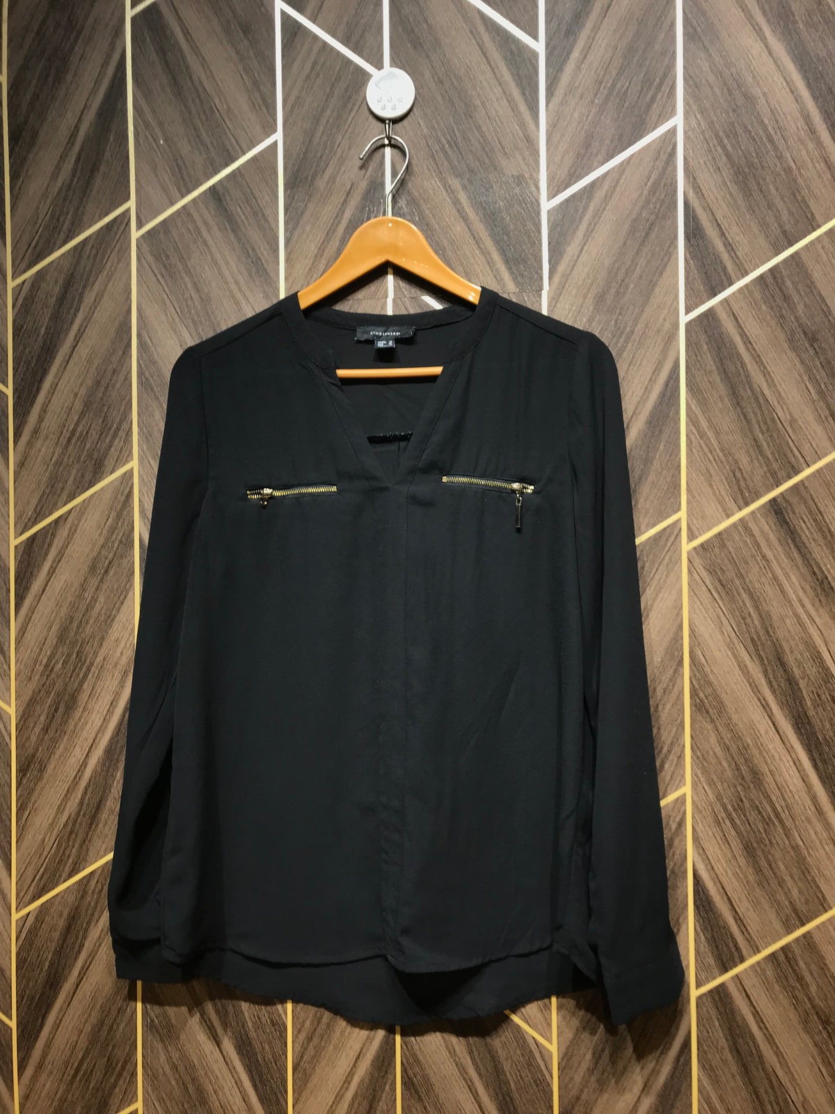 Western Top Small Chest 18 length 26 Chiffon See through