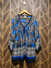 Western Top Chiffon (See Through) – Small Size (Chest: 18, Length: 33 )
