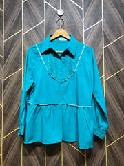 Western Top Chiffon – X-Large Size (Chest: 21, Length: 25)