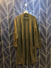 Women Wool Cardigan Sweater Large | Size | Chest 21 | Length 41