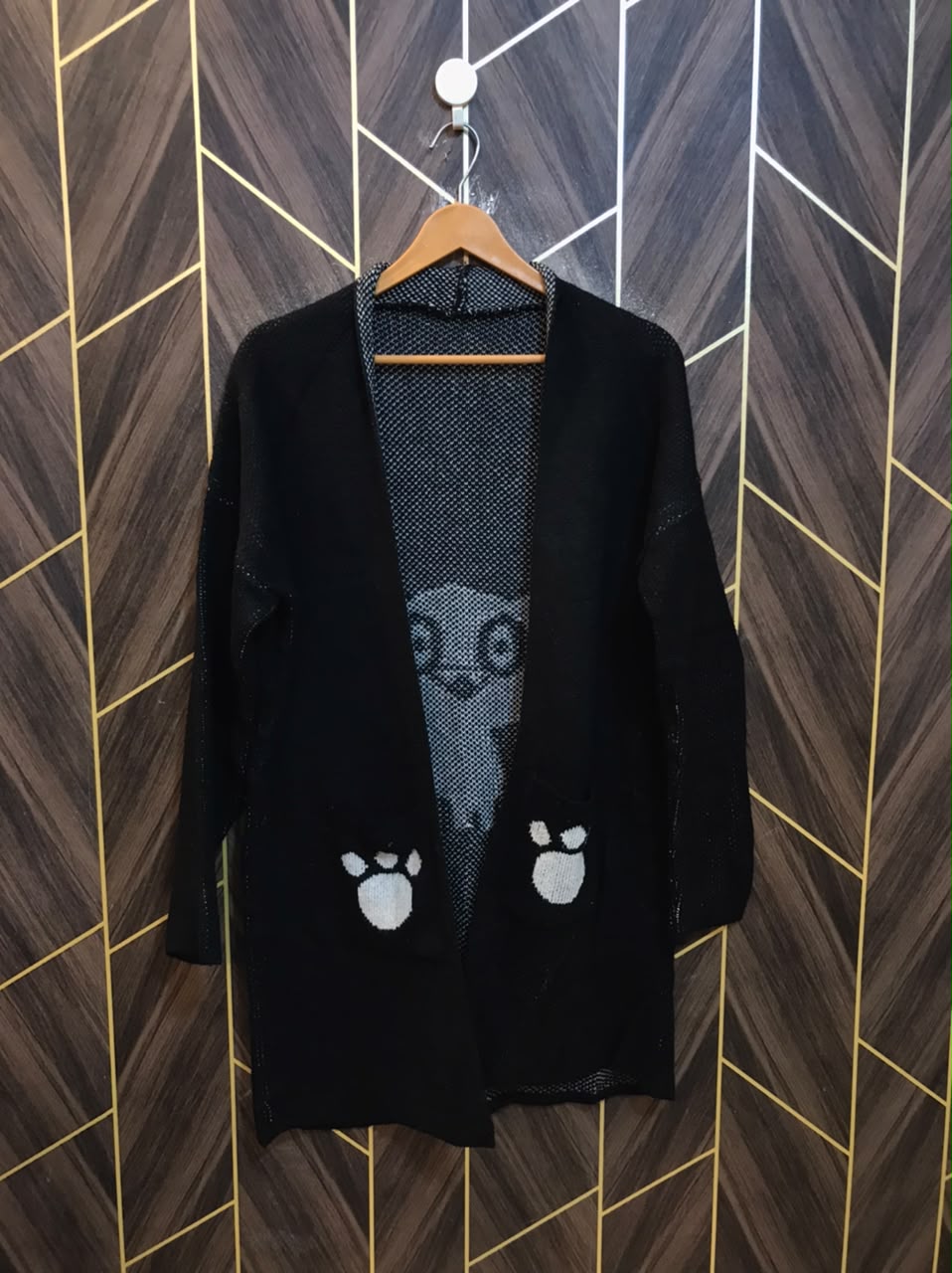 Women Wool Cardigan Sweater X Large | Size | Chest 22 | Length 34