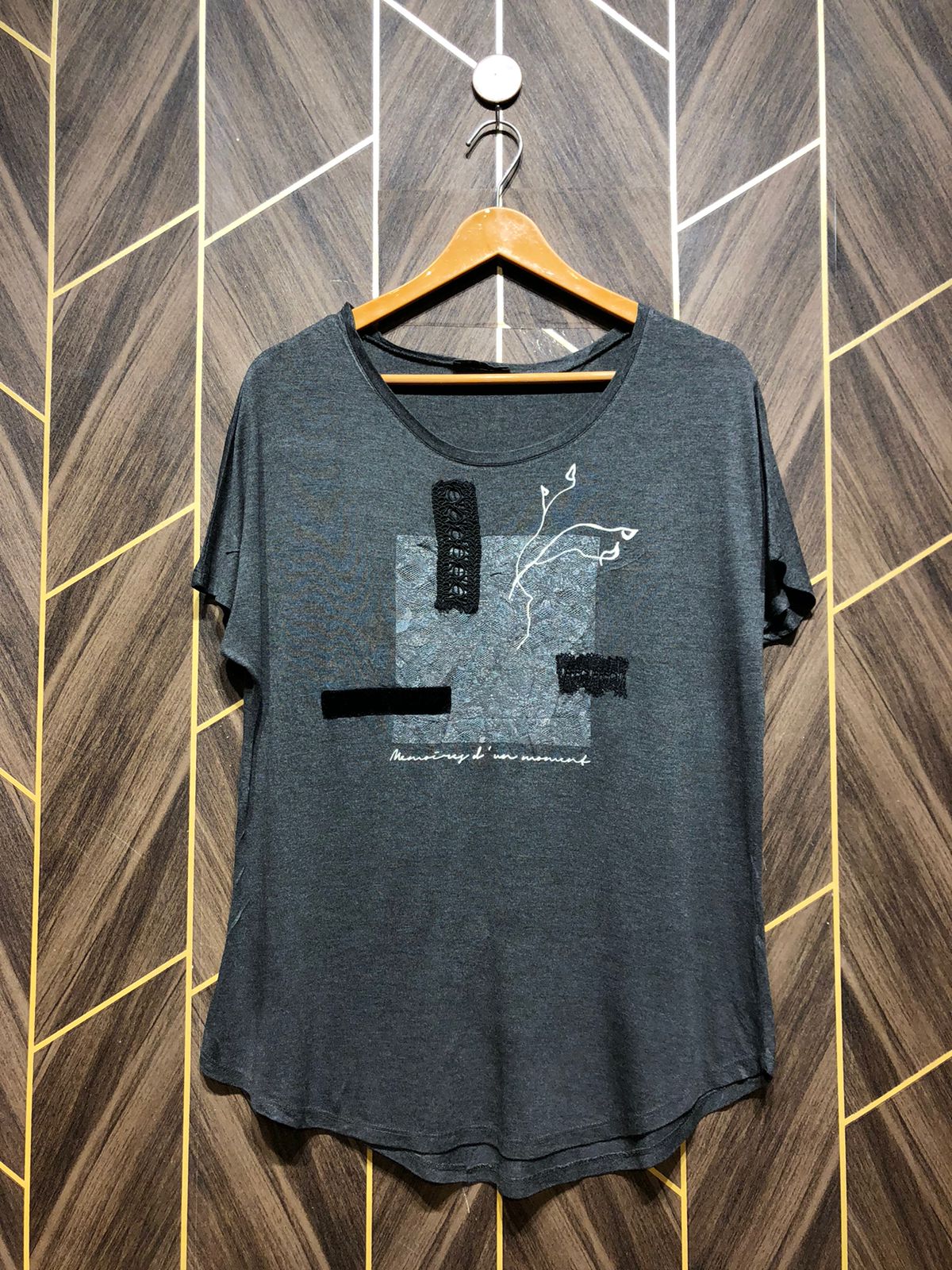 T-Shirt Jersey Large Size Length 28