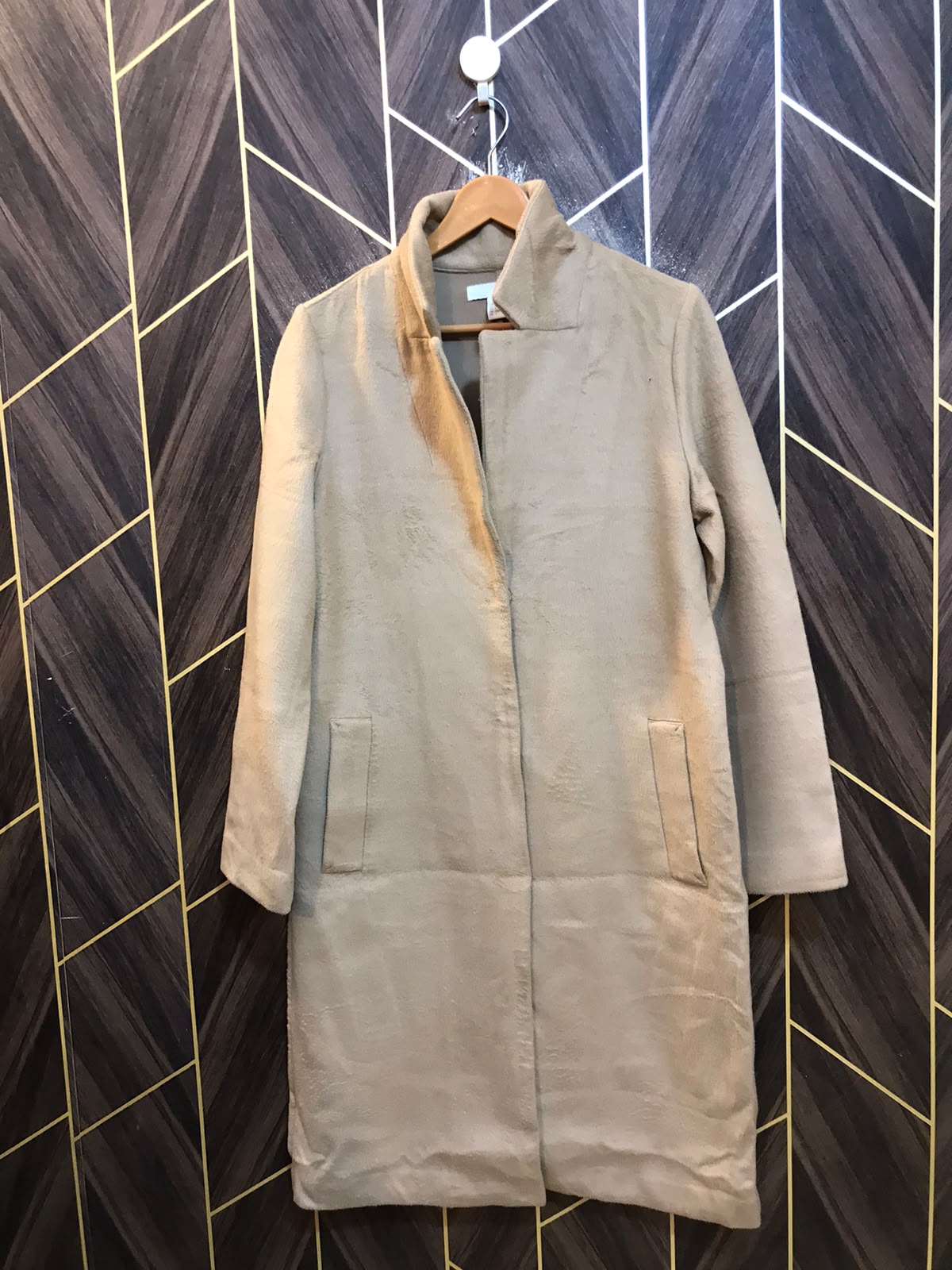 Women Wool Coat Large | Size | Chest 21 | Length 38
