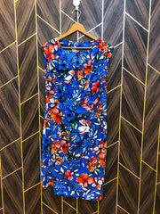 Mini Dress Silk Large Size Chest 20 Length 40