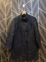 Women Wool Coat Medium | Size | Chest 19 | Length 34