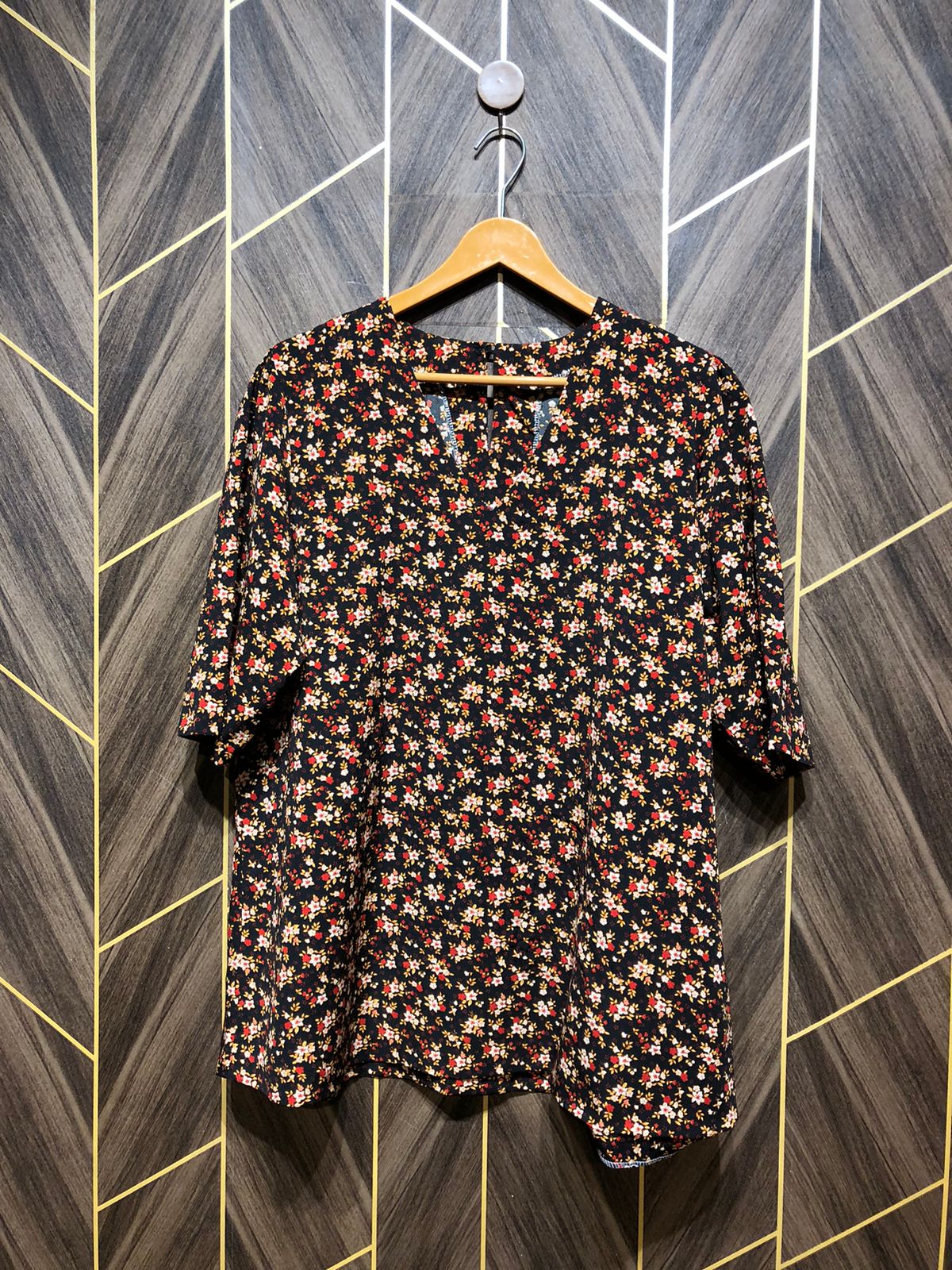 Western Top Chiffon – X2-Large Size (Chest: 23 , Length: 29  )