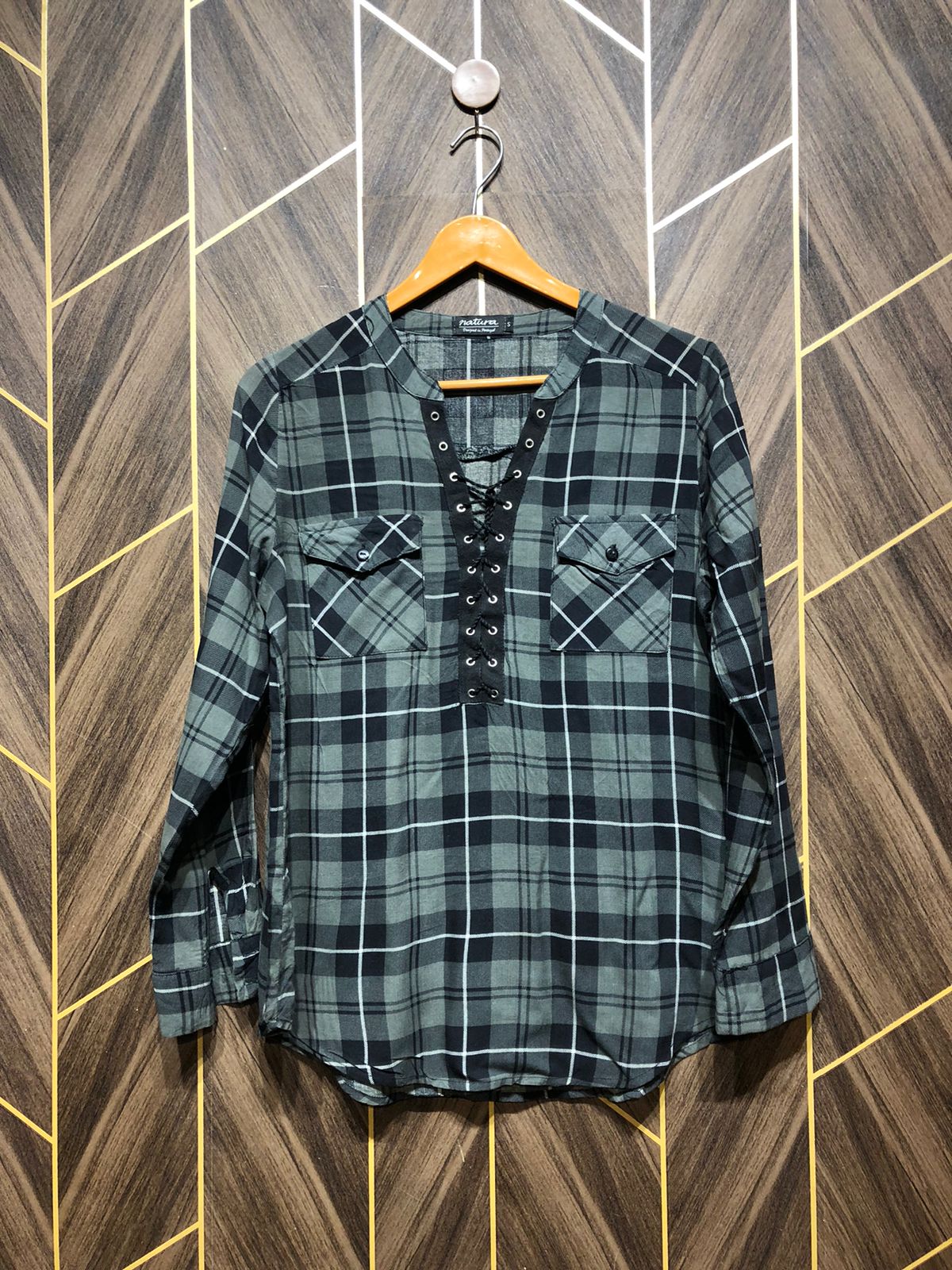 Western Top Linen – Small Size (Chest: 18, Length: 27 )