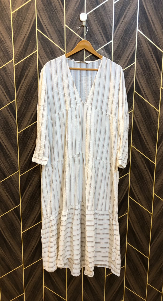 Western Long Maxi Cotton Large | Size | Chest 20 | Length 52