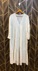 Western Long Maxi Cotton Large | Size | Chest 20 | Length 52