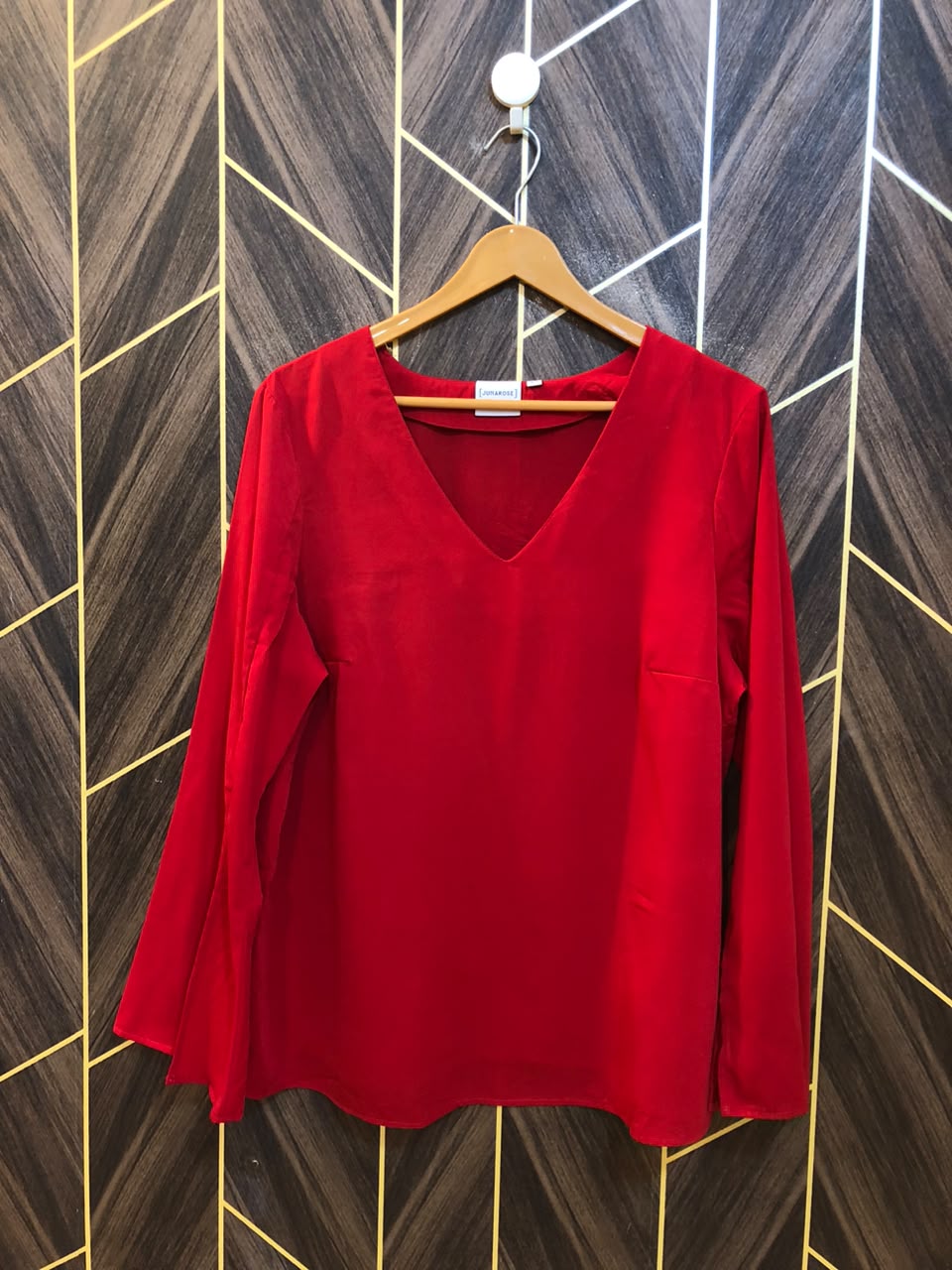 Western Top Chiffon – Large Size (Chest: 21 , Length: 27 )