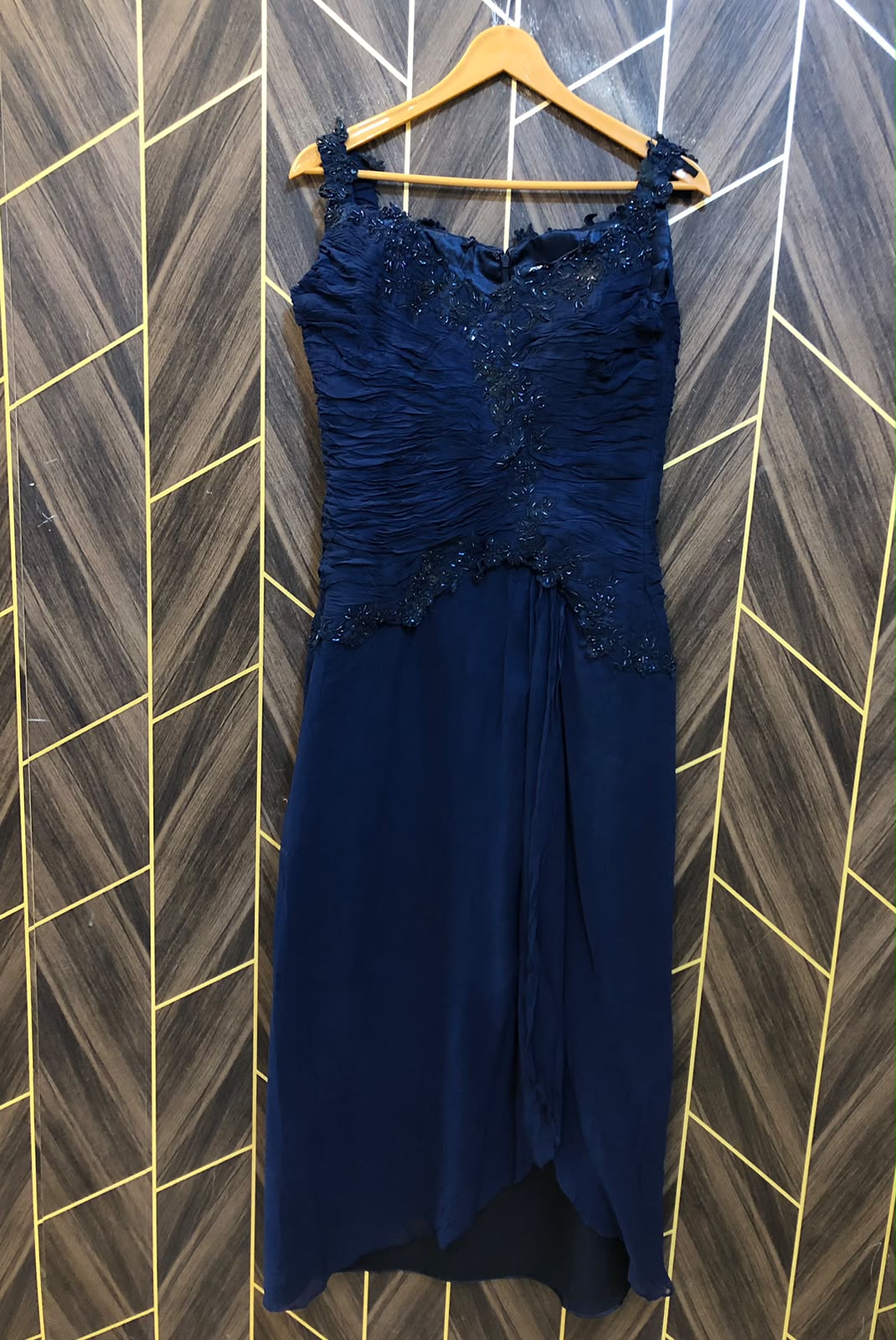Western Long Maxi Chiffon Medium | Size | Chest 19 | Length 55