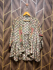 Western Top Silk – X-Large Size (Chest: 22, Length: 27) shrug