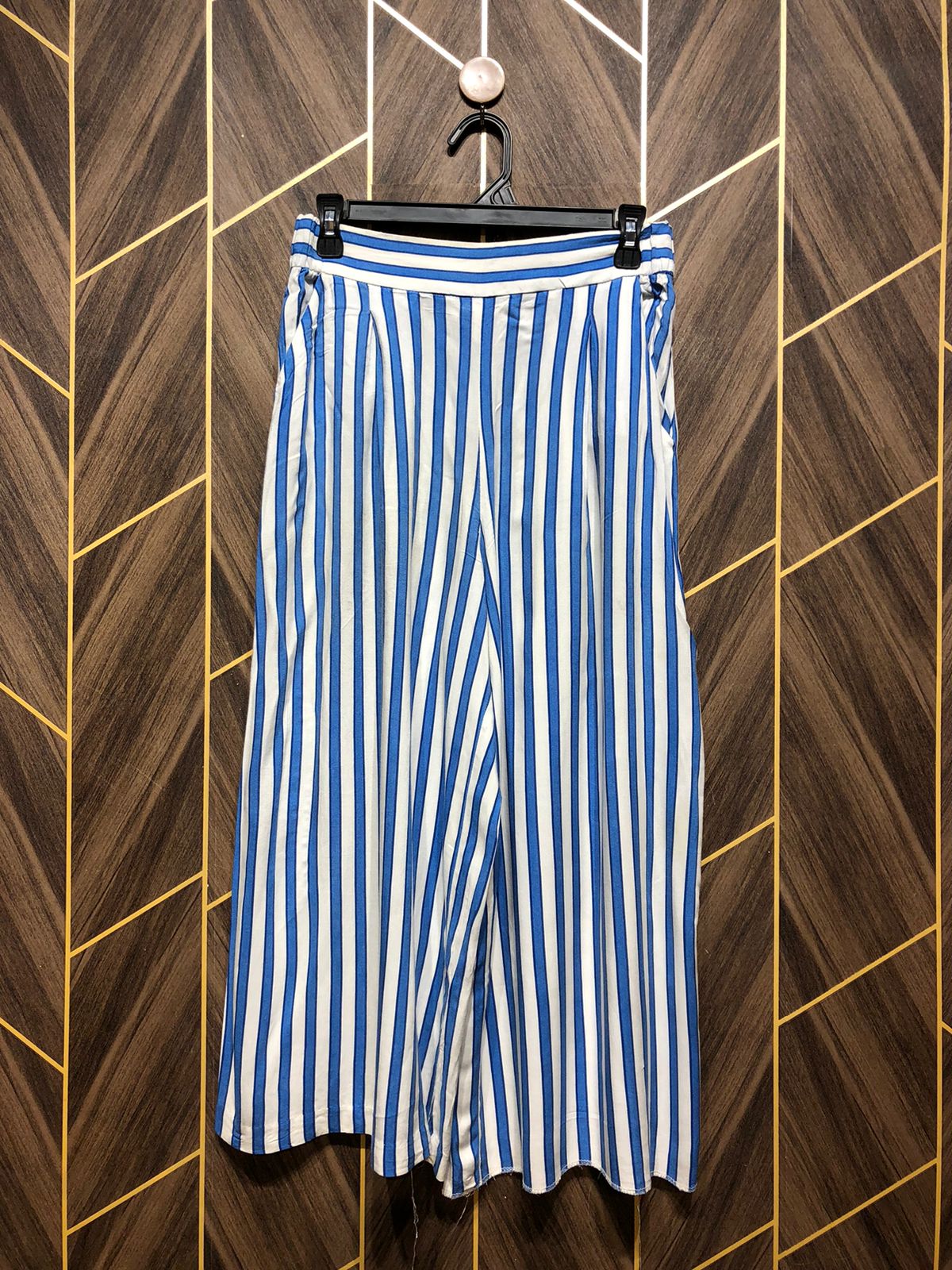 Western Linen Plazo Small | Size Waist 28 | Length 33