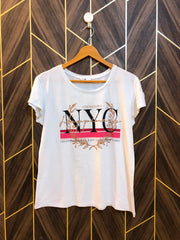 T-Shirt Jersey Small to Medium Size Length 24