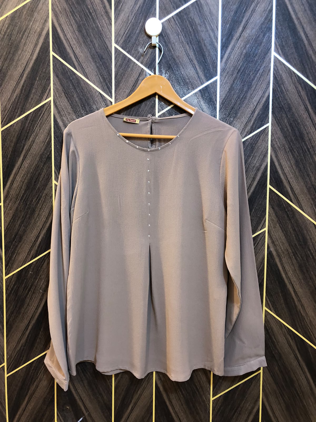 Western Top Chiffon – Large Size (Chest: 20, Length: 26 )