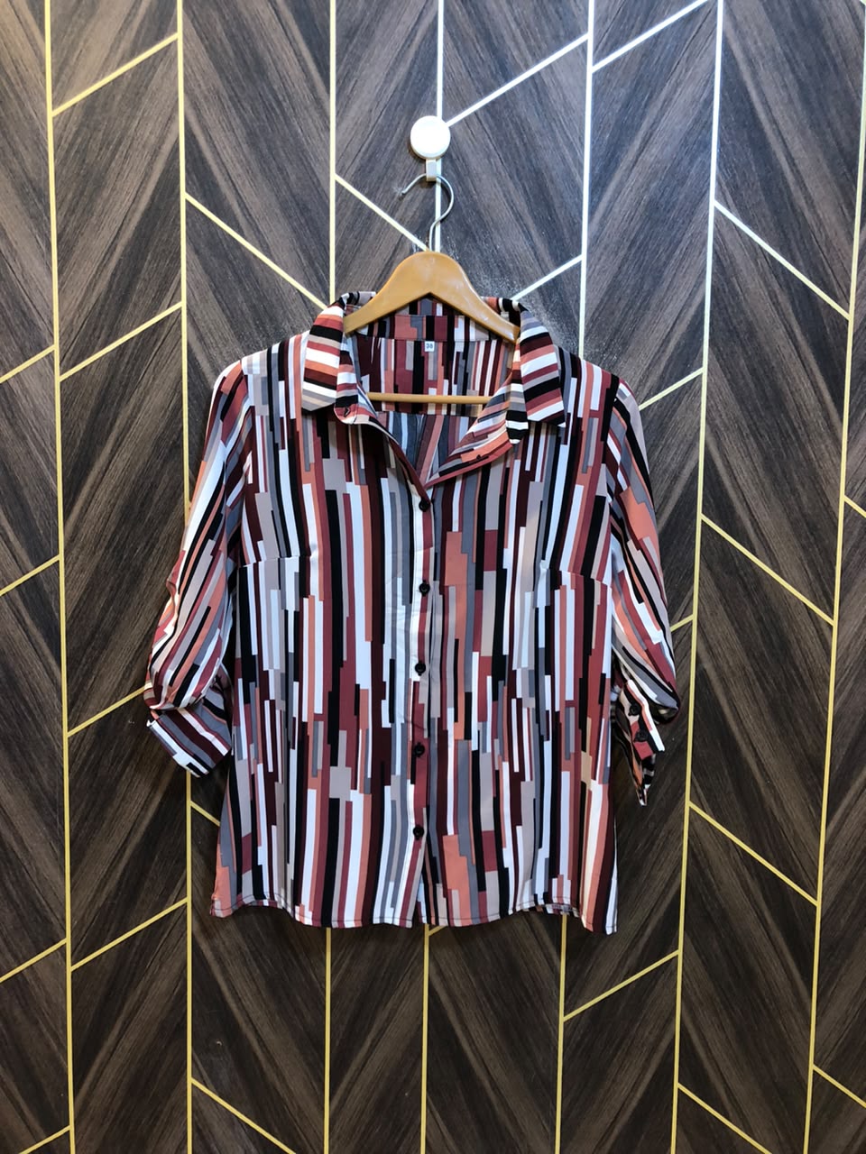 Western Top Chiffon – Small Size (Chest: 18, Length: 25 )