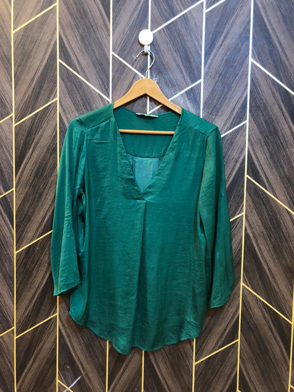 Western Top Silk – Small Size (Chest: 18, Length: 26 )