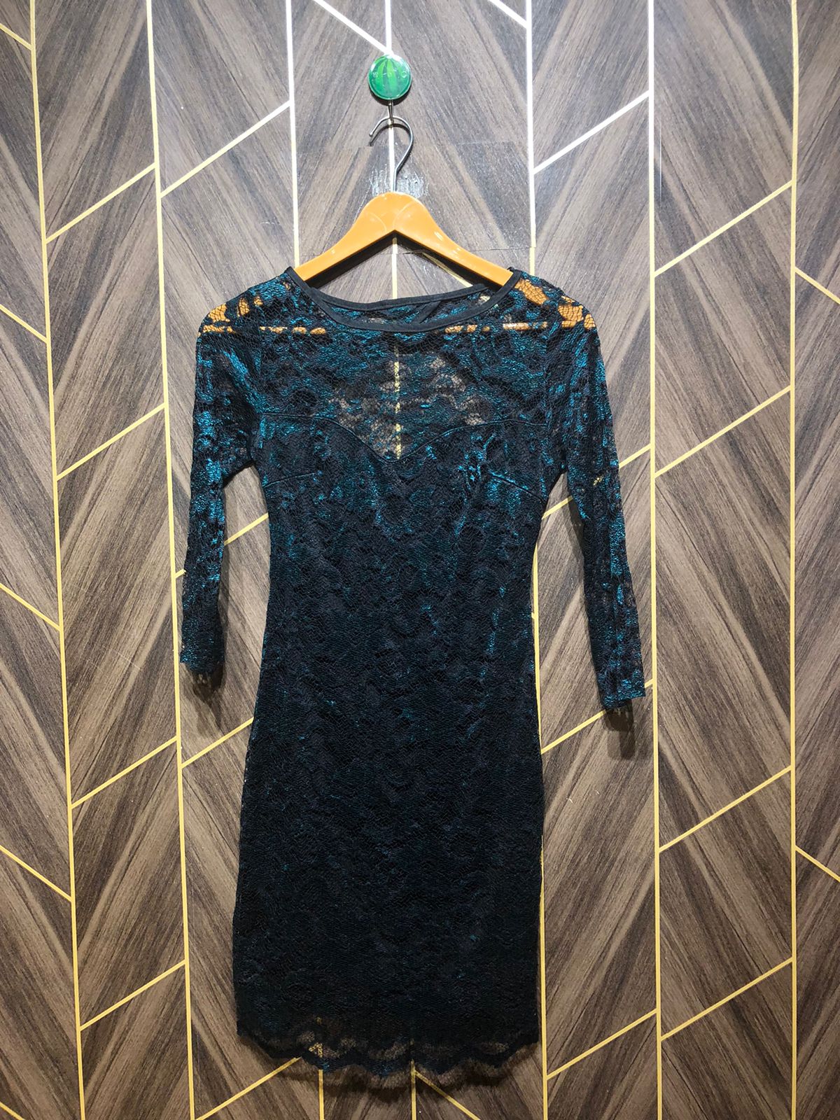 Mini Dress Jersey Net X Small Size Chest 16 Length 34